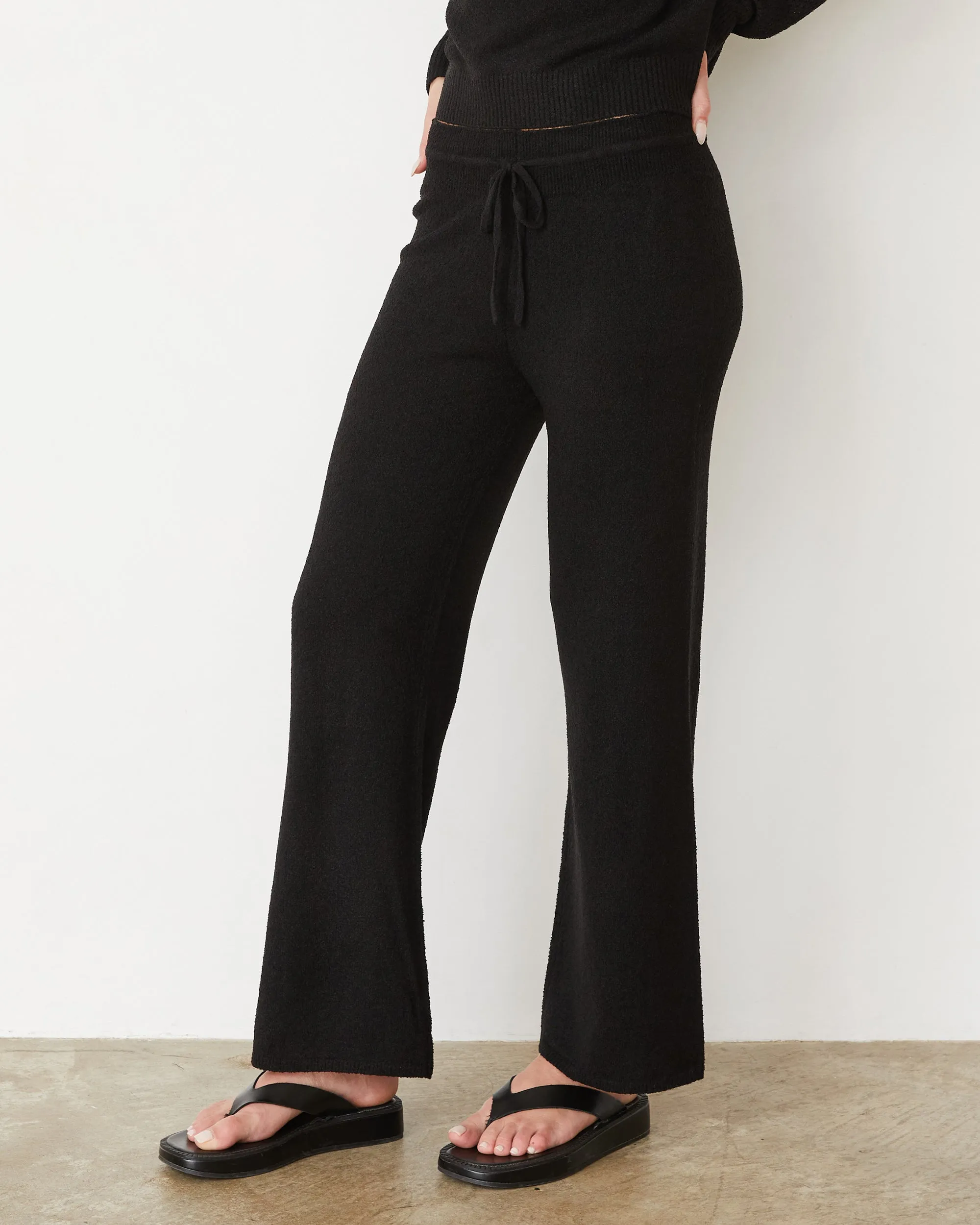 Boucle Knit Relaxed Pant