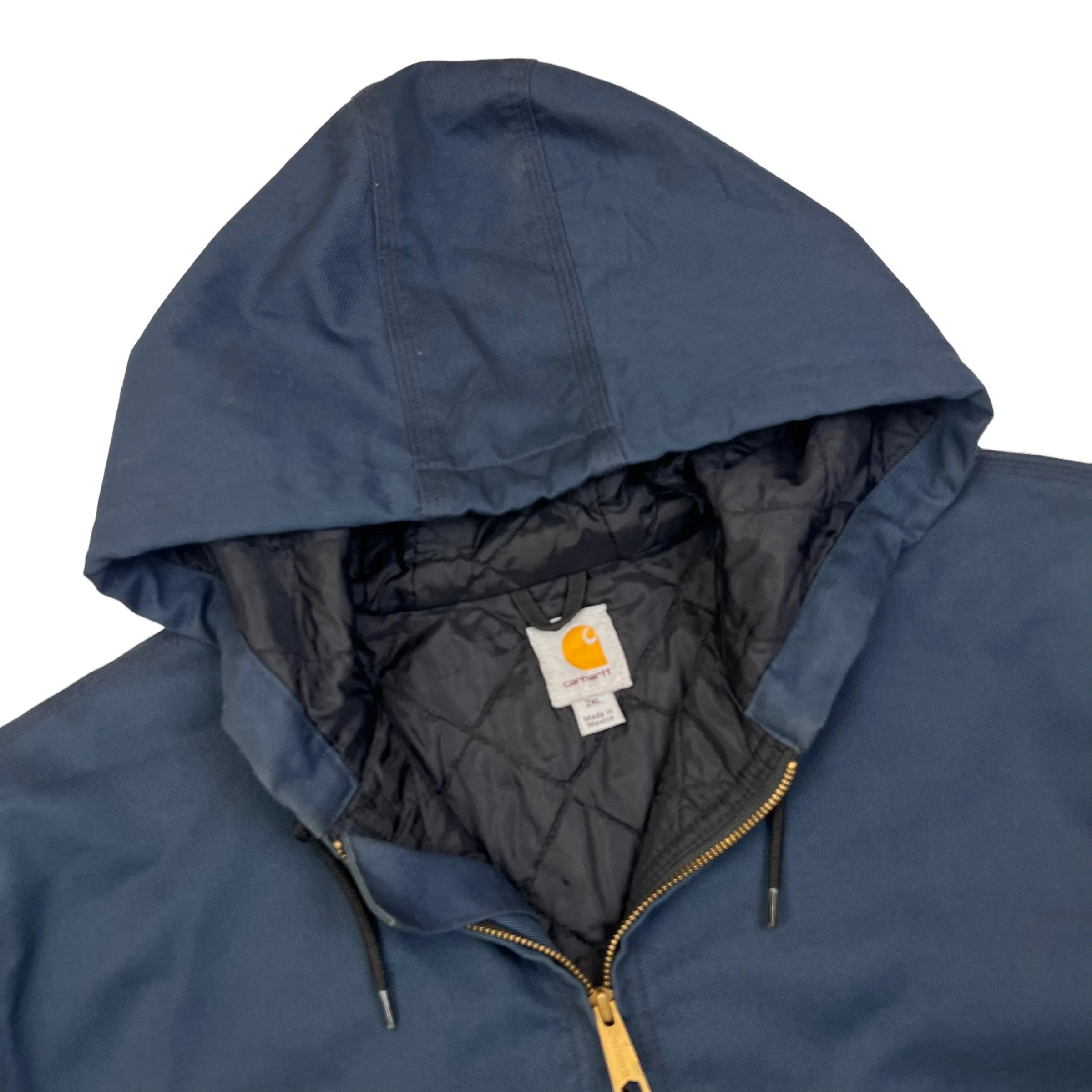 Carhartt Navy Blue Quilted Active Jacket