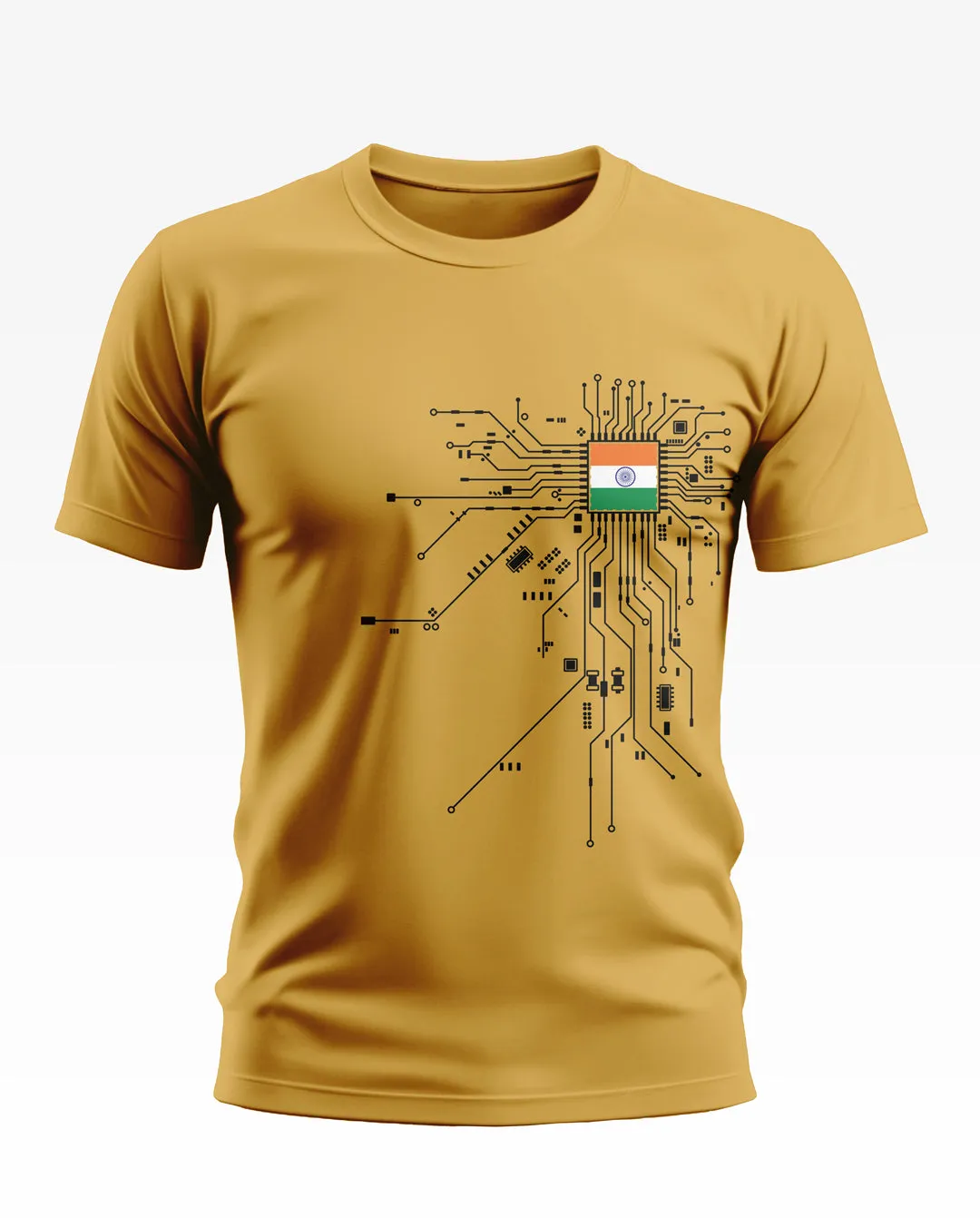 Circuit Diagram Soft Cotton T-shirt