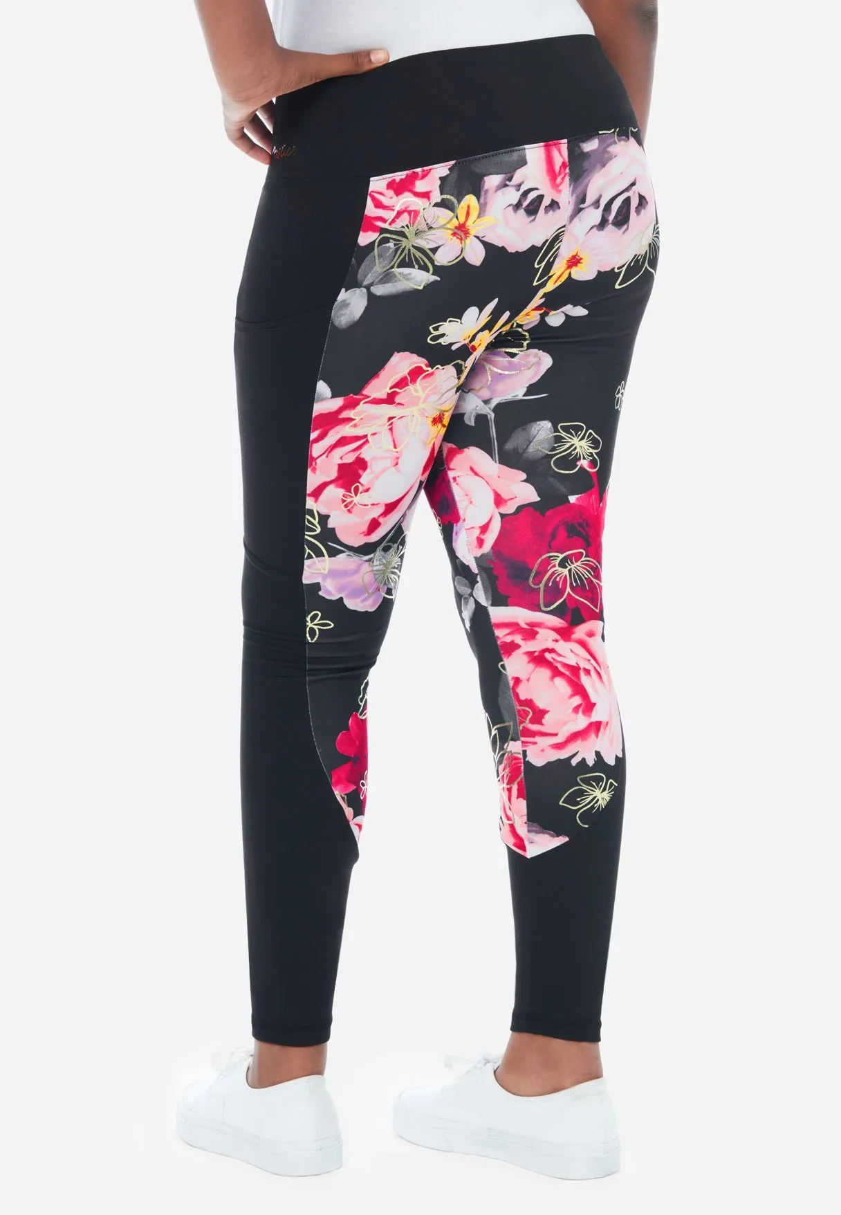 Collection X by Justice Color Block Full-Length Leggings