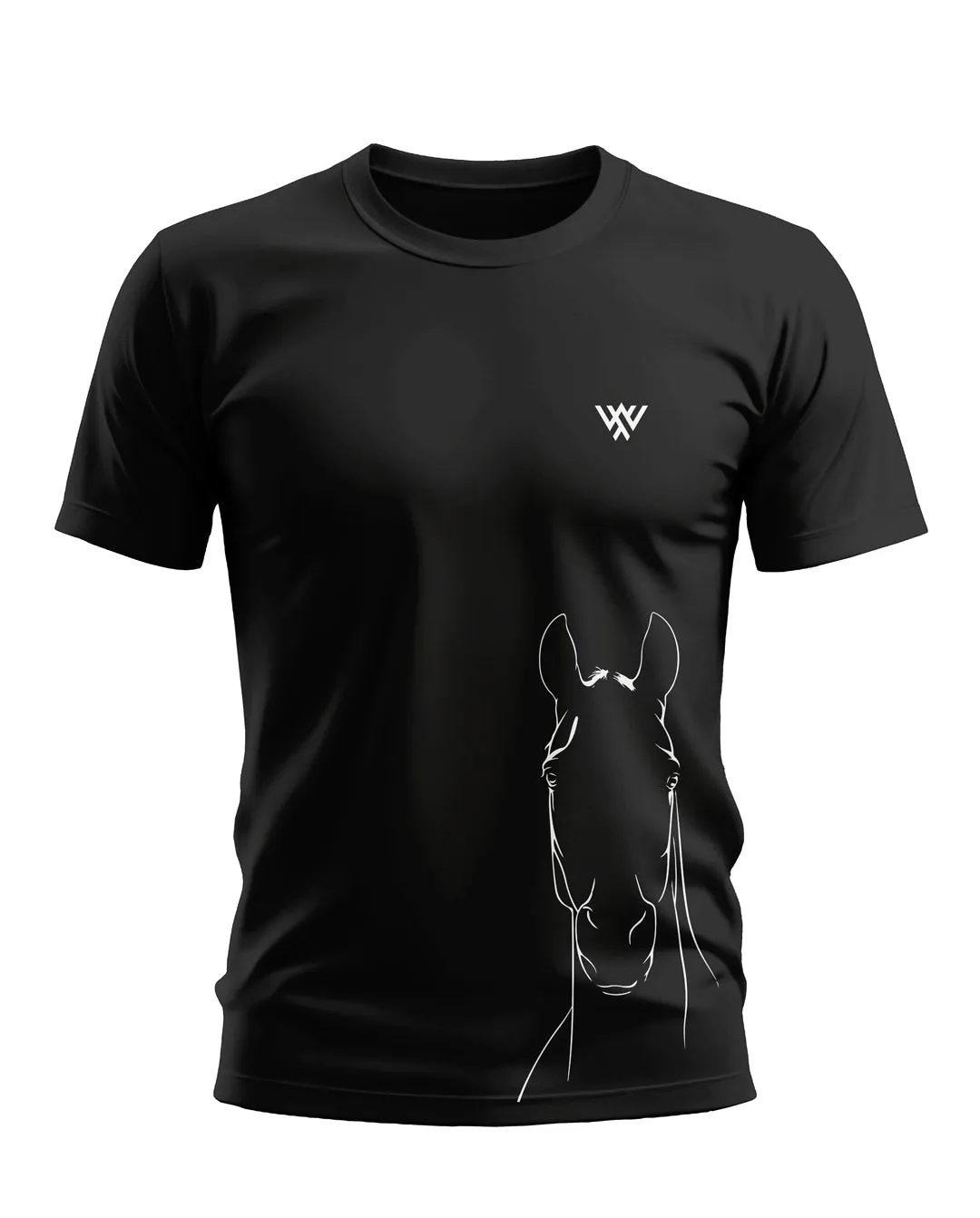 Designer Horse Soft Cotton T-shirt