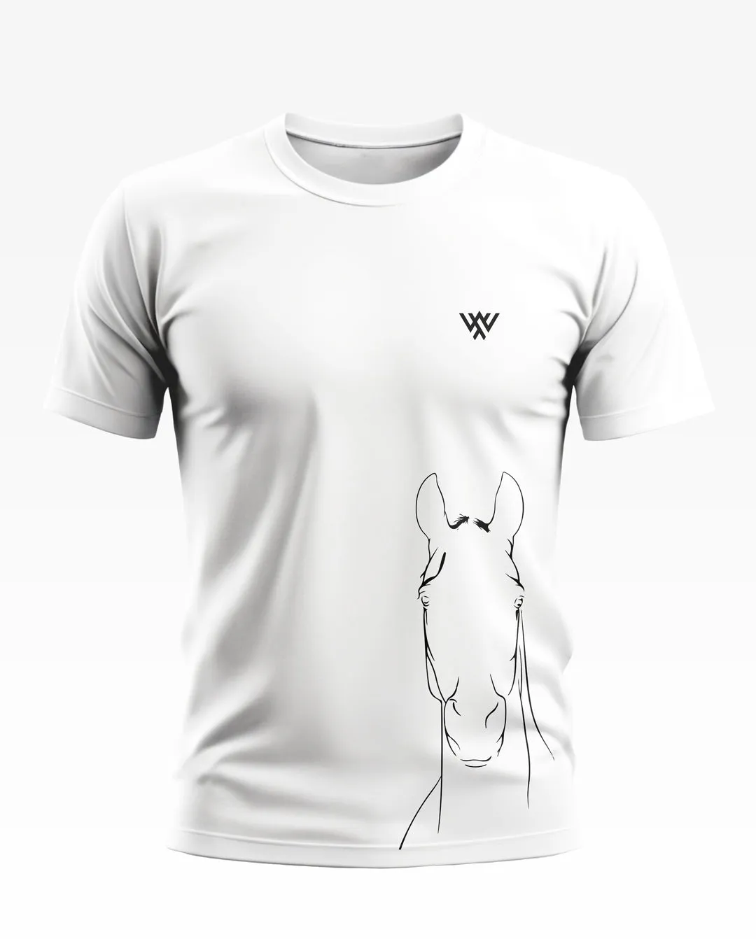 Designer Horse Soft Cotton T-shirt