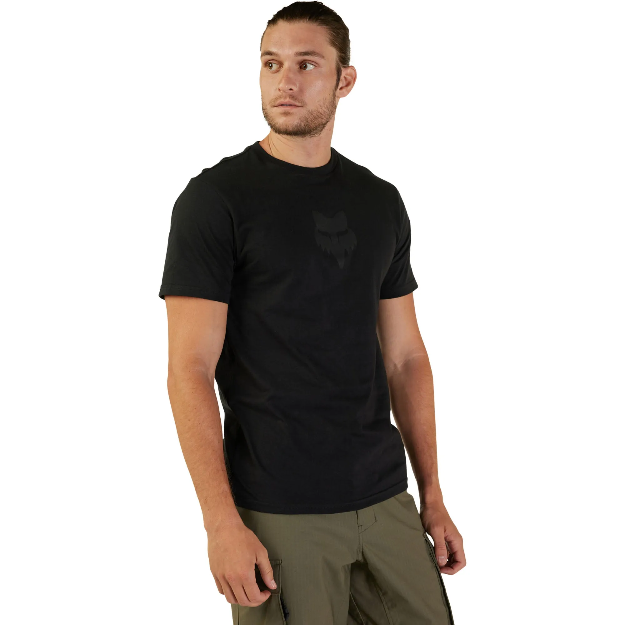 Fox Racing Fox Head SS Prem Tee T-Shirt Black/Black