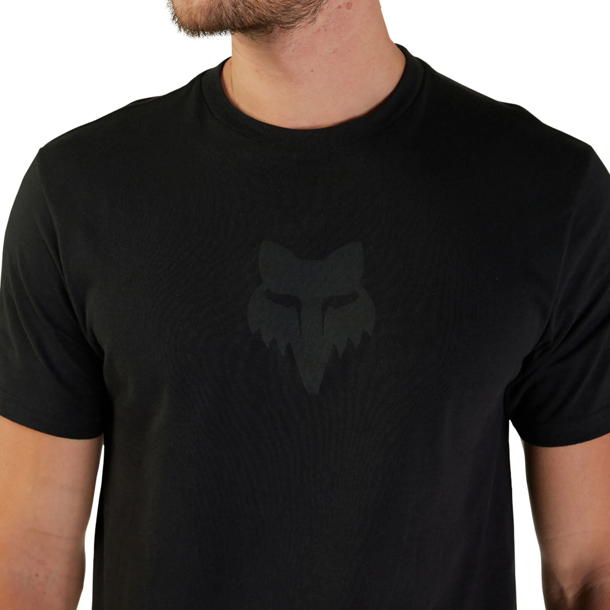 Fox Racing Fox Head SS Prem Tee T-Shirt Black/Black