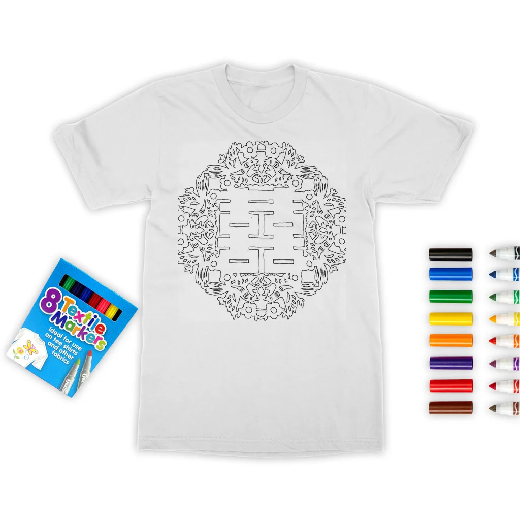 happiness coloring Tee Colouring T-Shirt