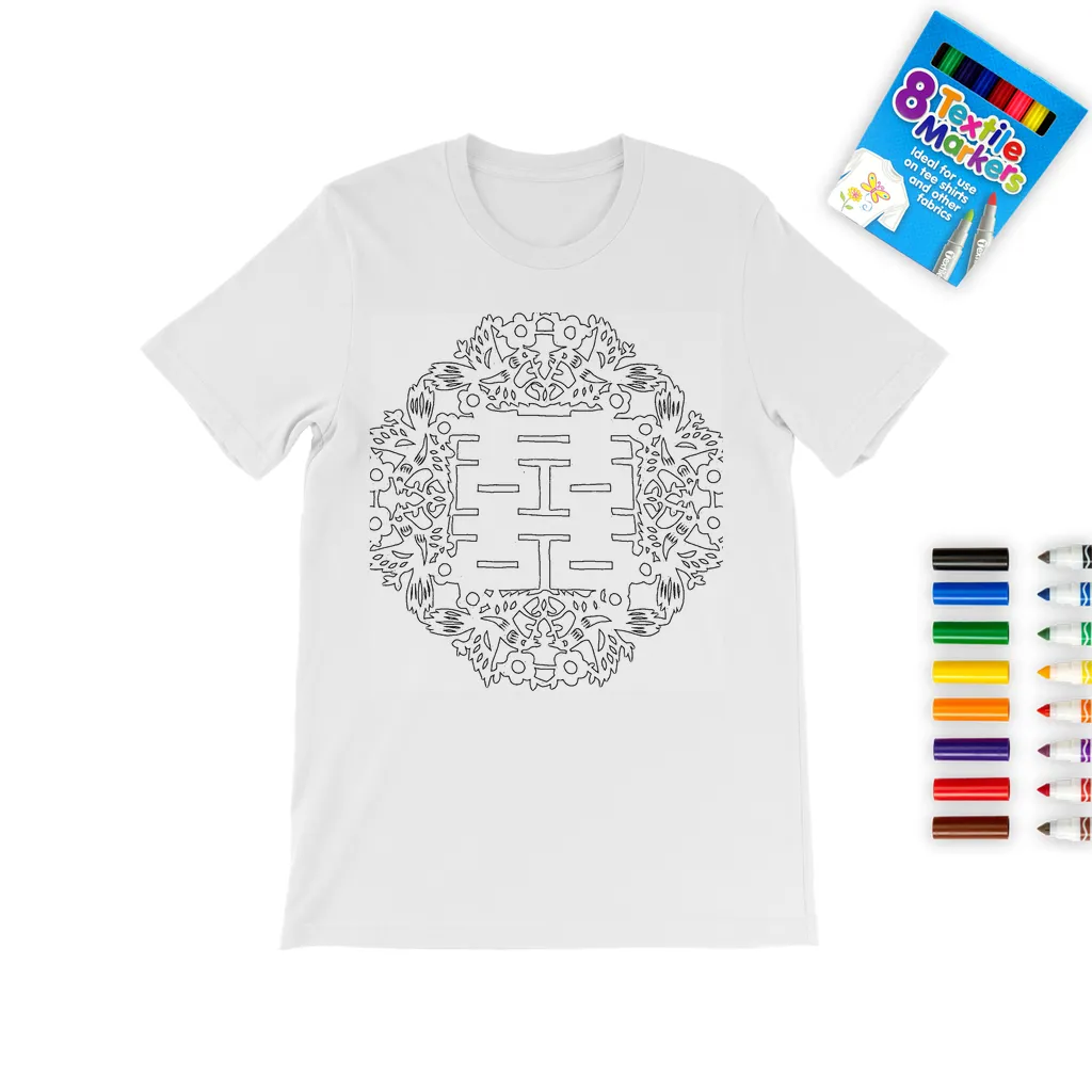 happiness coloring Tee Colouring T-Shirt