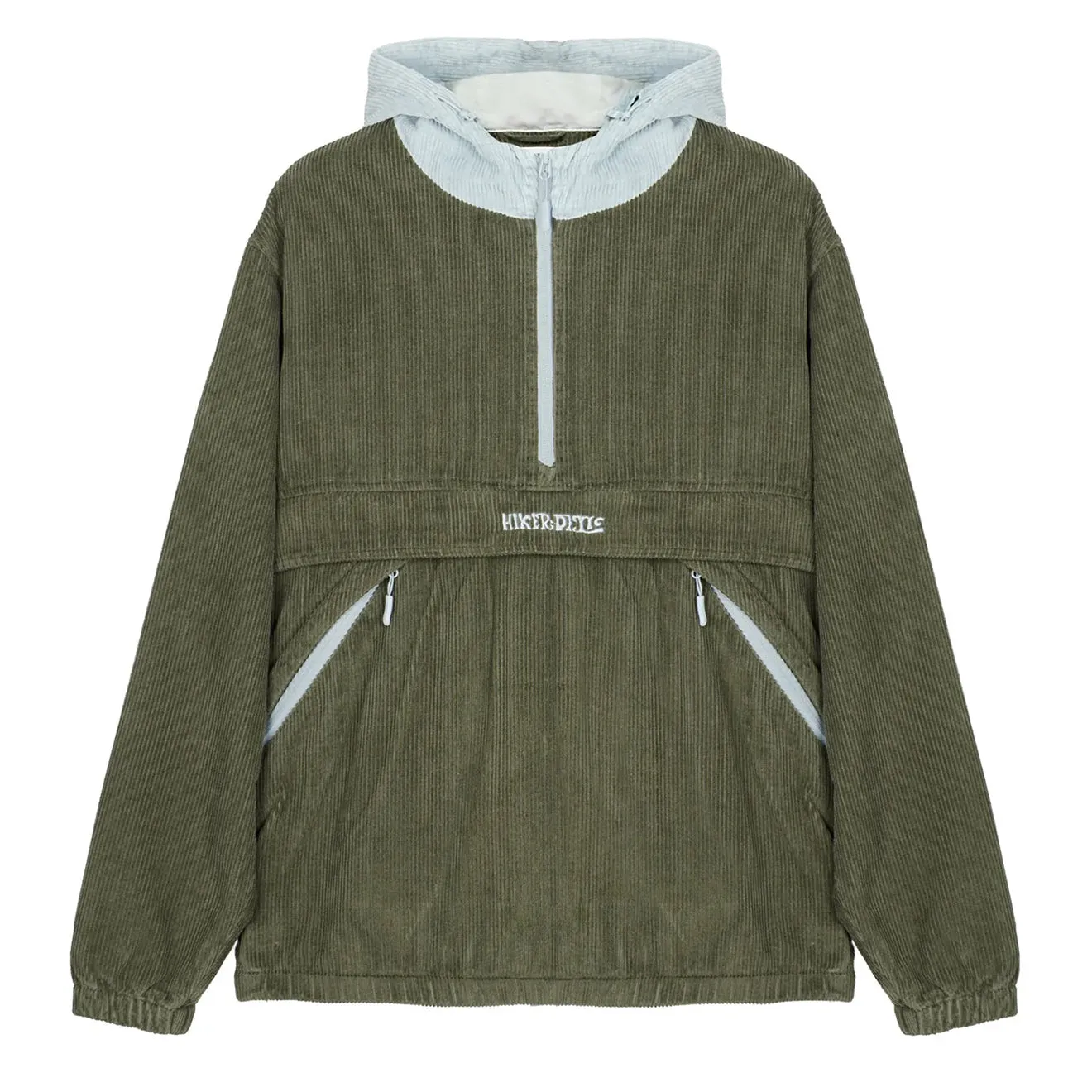 Hikerdelic Hooded Cord Smock Jade Green