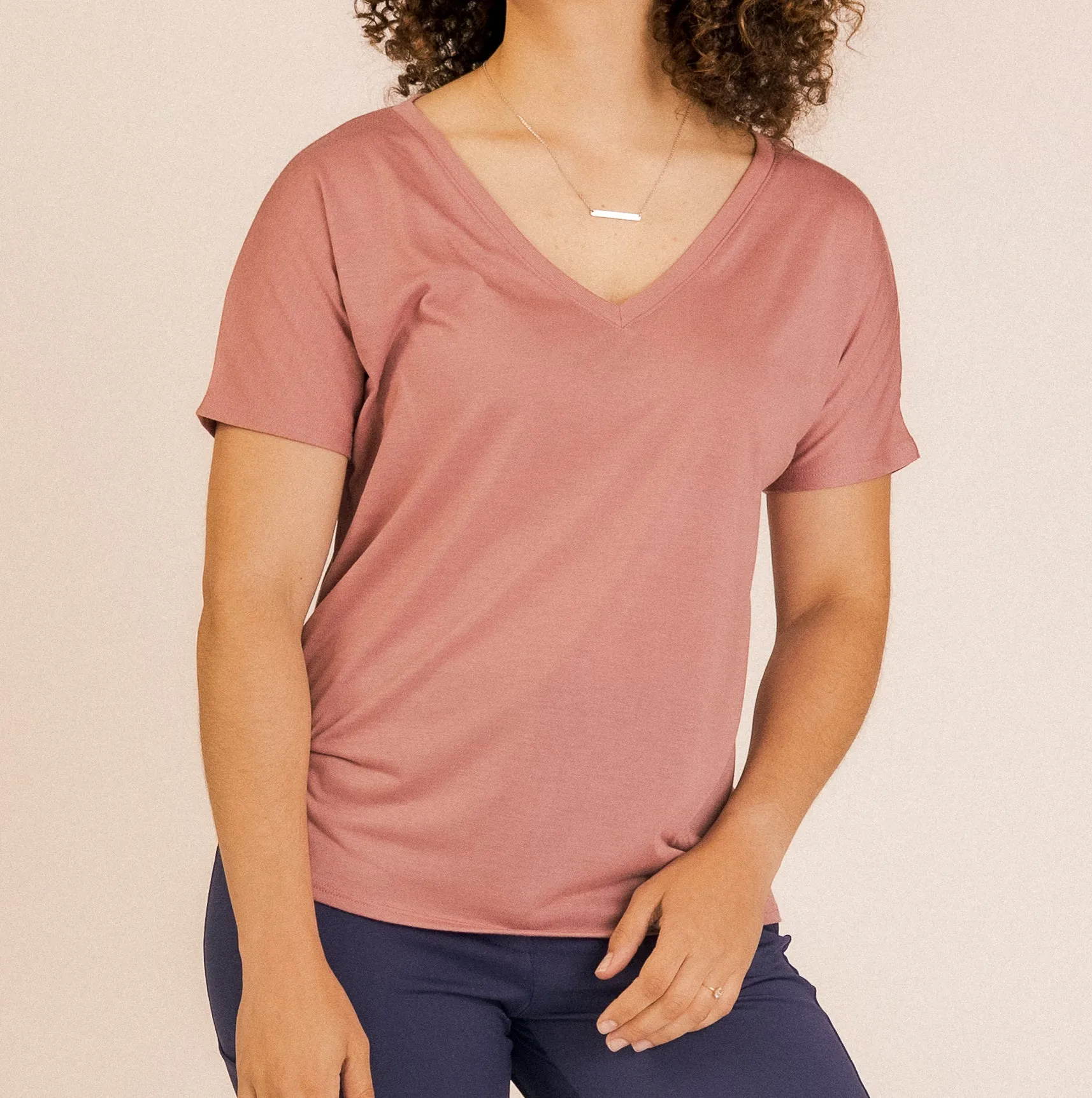 Journey Slouchy Tee- Jersey Knit