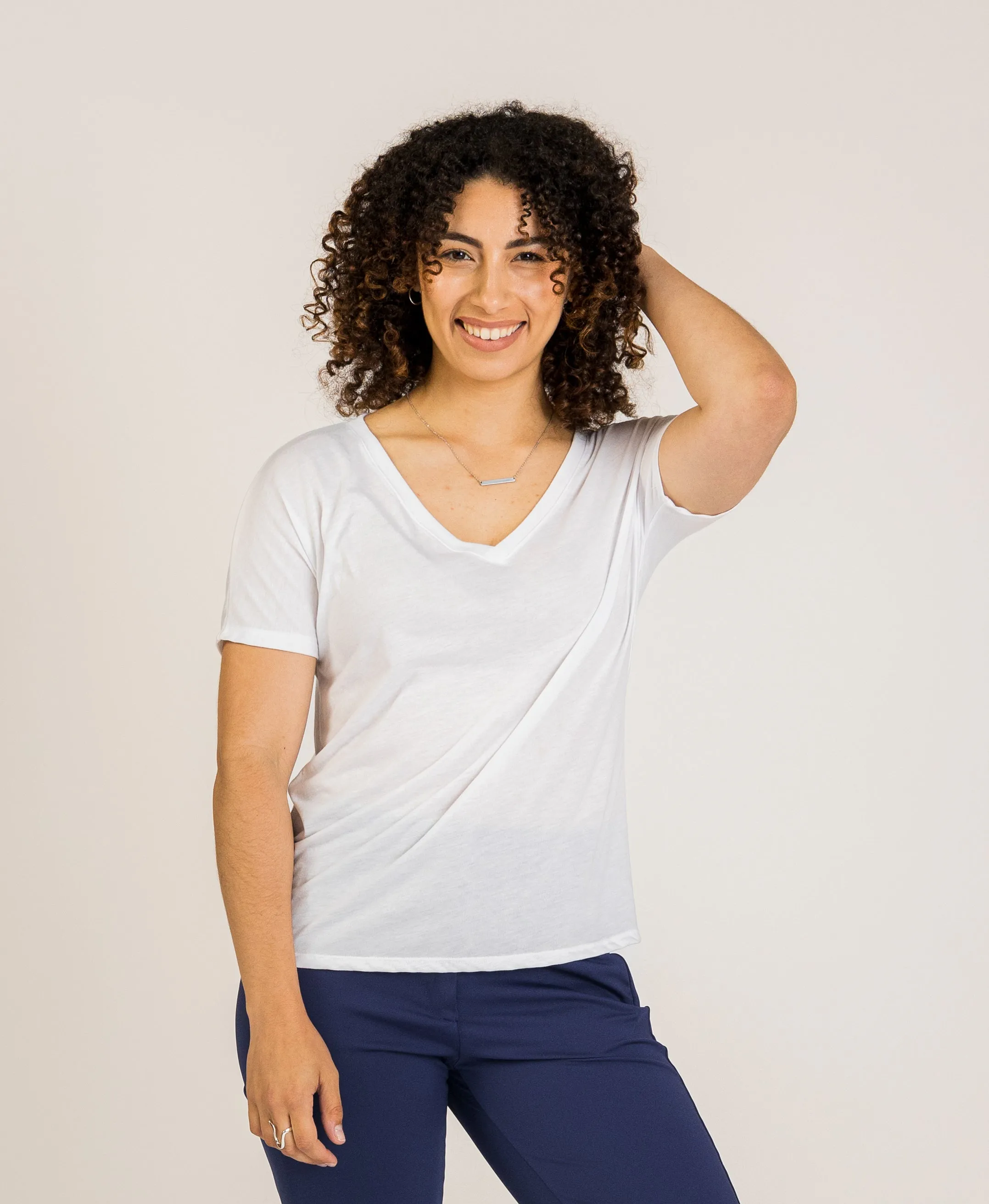 Journey Slouchy Tee- Jersey Knit