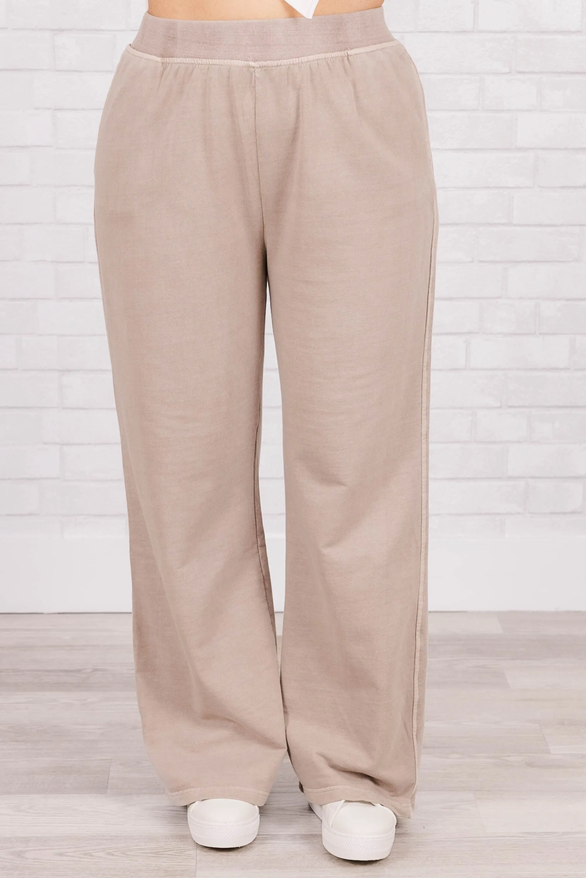 Keeping It Simple Pants, Ash Mocha