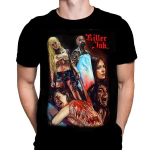 Killer Ink - B-Movie Art - T-Shirt by Rick Melton