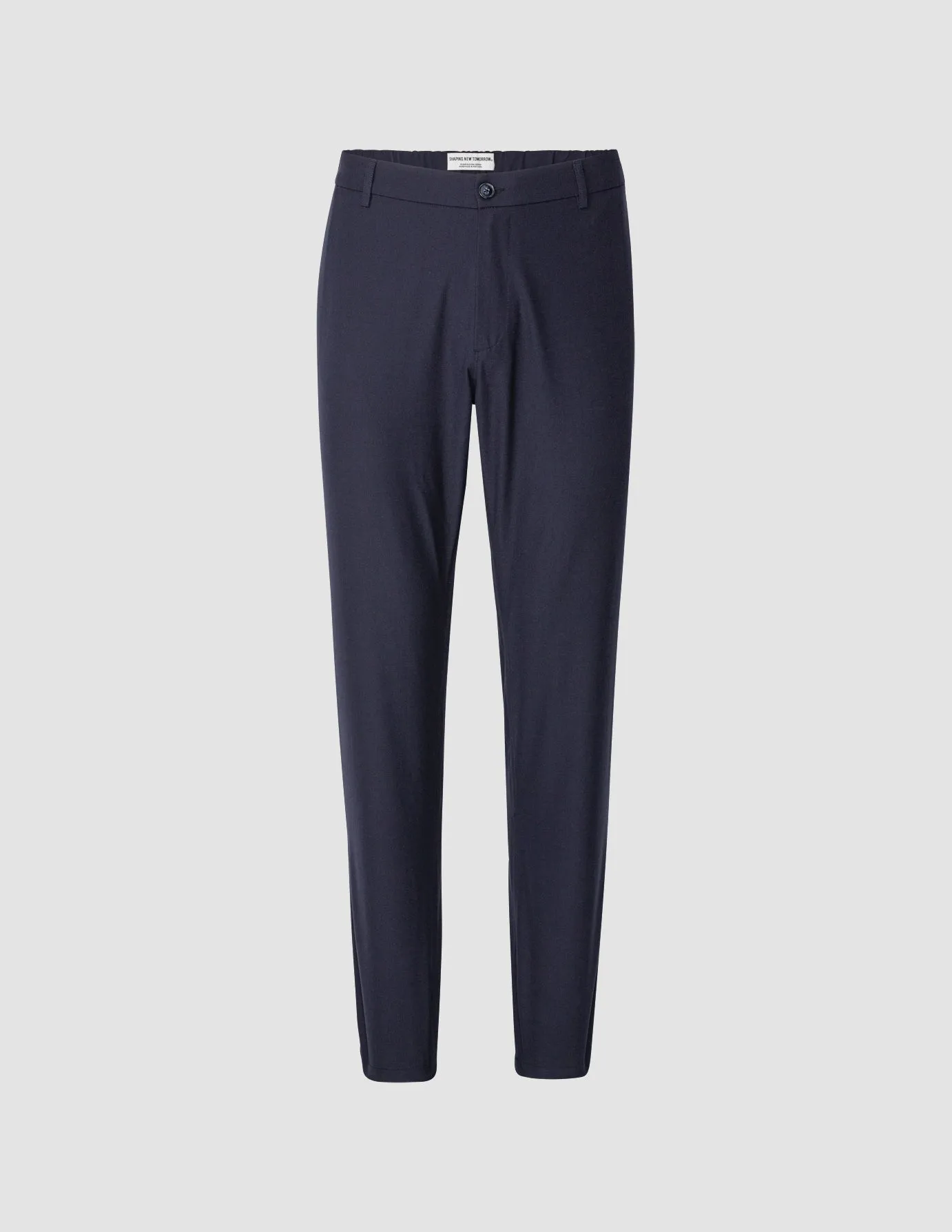 Linen Pants Relaxed Fit Navy