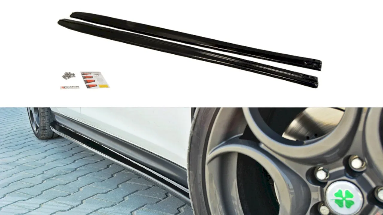 Maxton Design - SIDE SKIRTS DIFFUSERS ALFA ROMEO GIULIETTA (2010-19)