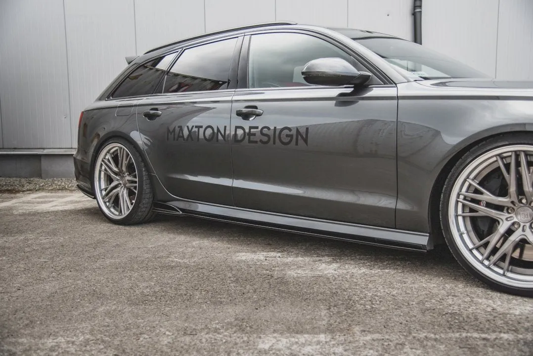 Maxton Design - Side Skirts Diffusers Audi A6 / A6 C7 S-Line / S6 C7 FACELIFT