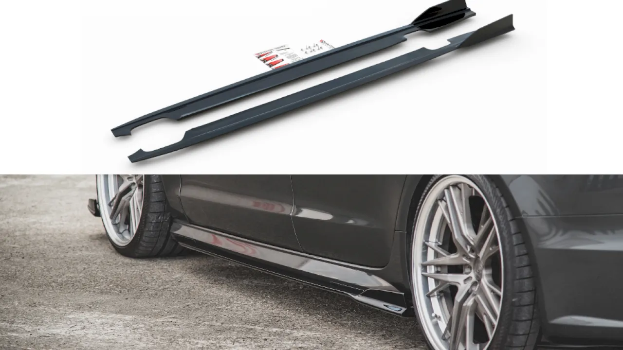 Maxton Design - Side Skirts Diffusers Audi A6 / A6 C7 S-Line / S6 C7 FACELIFT