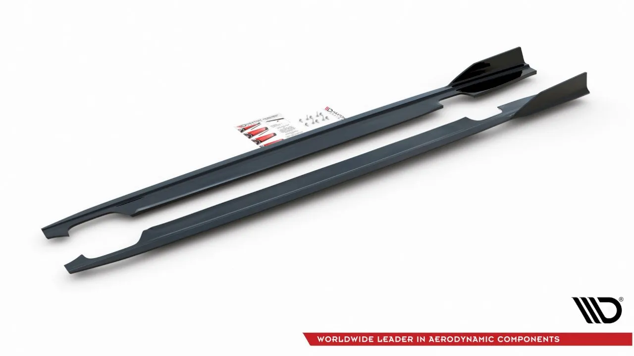 Maxton Design - Side Skirts Diffusers Audi A6 / A6 C7 S-Line / S6 C7 FACELIFT