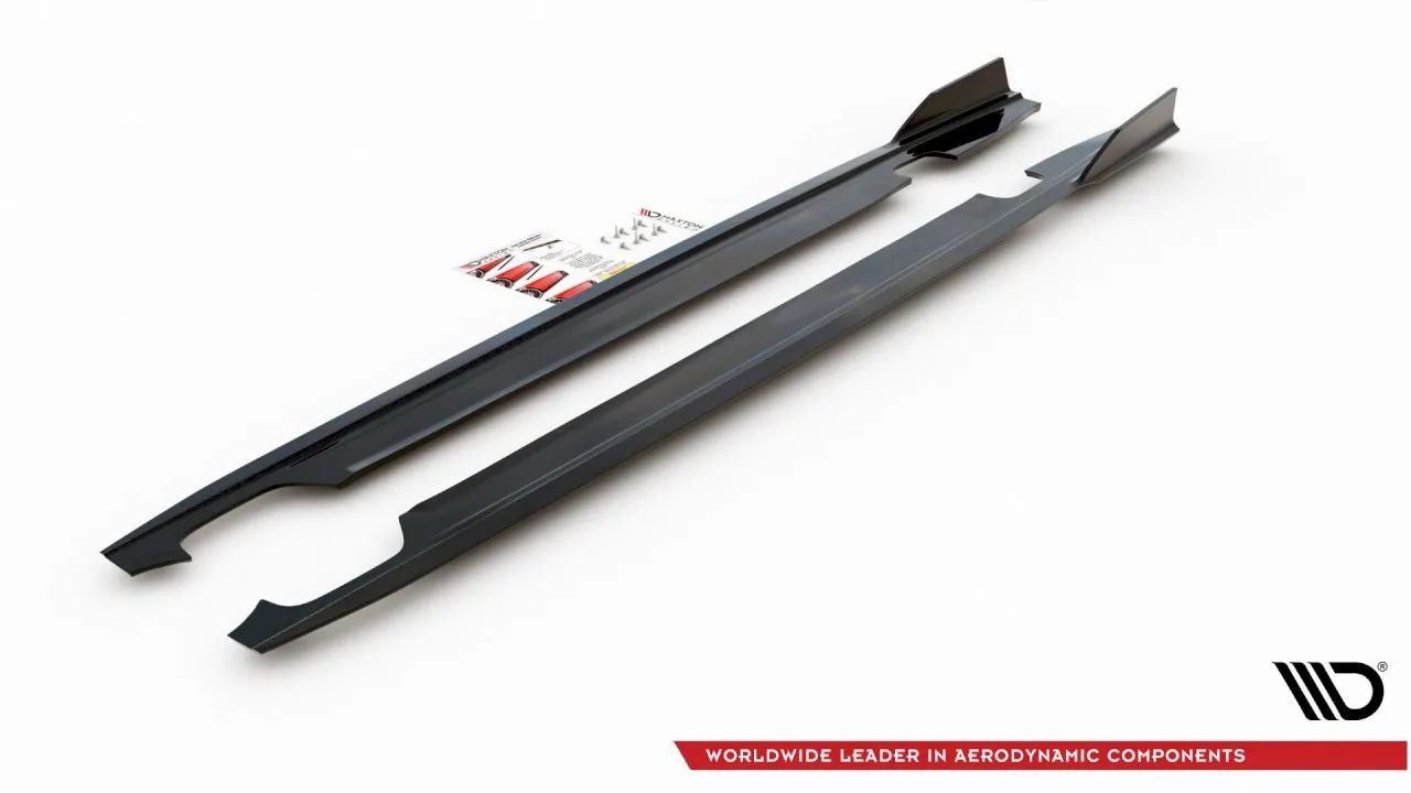 Maxton Design - Side Skirts Diffusers Audi A6 / A6 C7 S-Line / S6 C7 FACELIFT