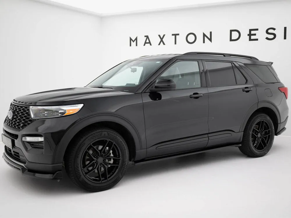 Maxton Design - Side Skirts Diffusers Ford Explorer XLT Mk6