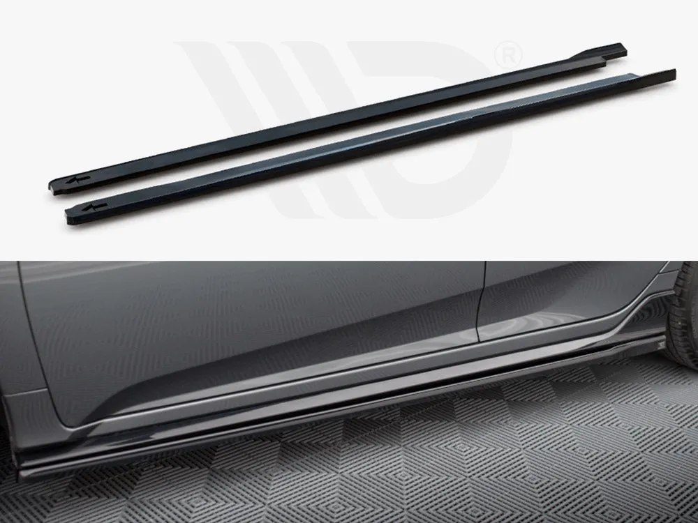 Maxton Design - SIDE SKIRTS DIFFUSERS HONDA CIVIC SPORT MK 10