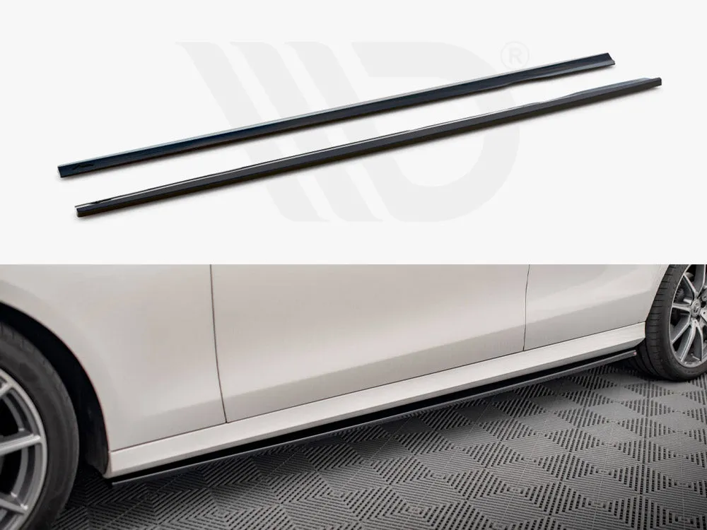 Maxton Design - SIDE SKIRTS DIFFUSERS MERCEDES E AMG LINE W213 FACELIFT