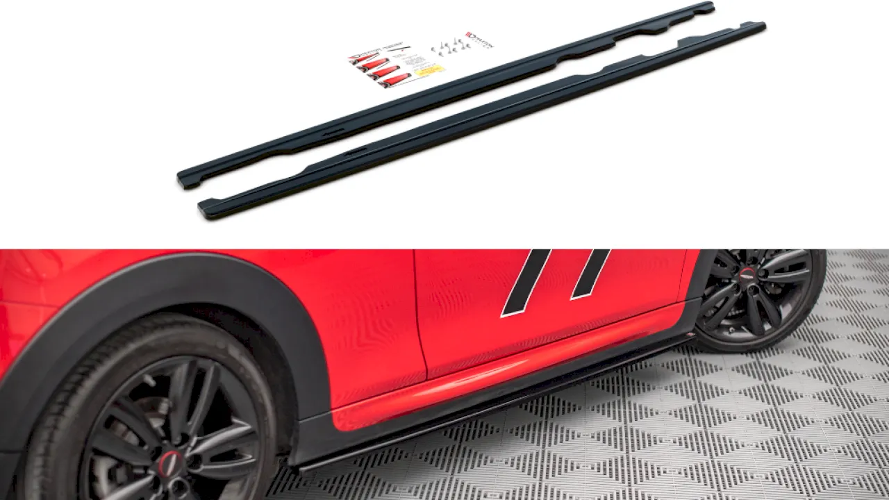 Maxton Design - SIDE SKIRTS DIFFUSERS MINI COOPER S F56 JCW (2017-2020)