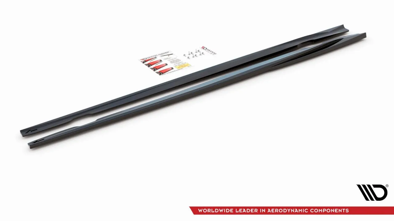 Maxton Design - SIDE SKIRTS DIFFUSERS OPEL/VAUXHALL INSIGNIA MK1 VXR/OPC FACELIFT (2013-2017)