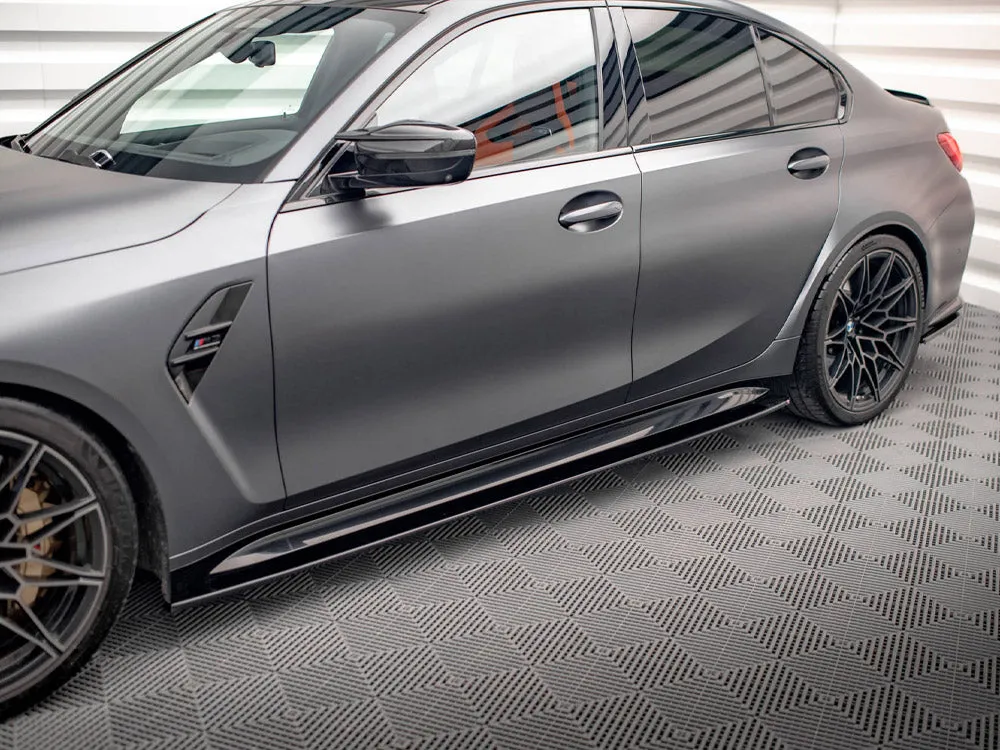 Maxton Design - SIDE SKIRTS DIFFUSERS V.1 BMW M3 G80 (2021-)