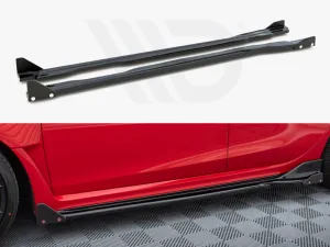 Maxton Design - SIDE SKIRTS DIFFUSERS V.1   FLAPS HONDA CIVIC TYPE-R MK 11