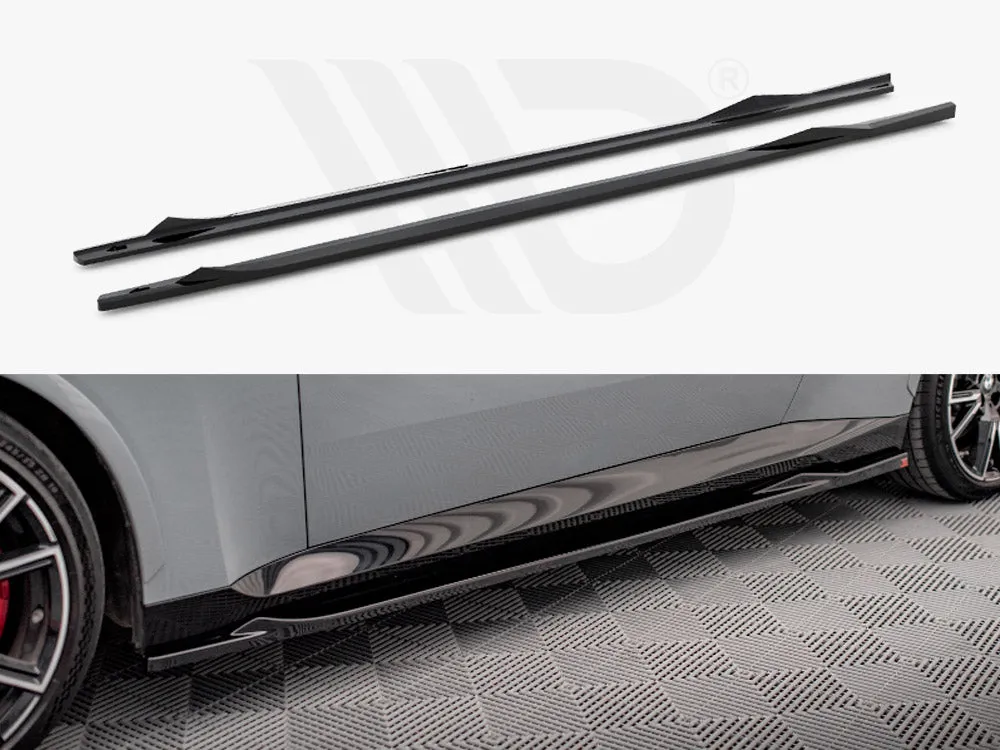 Maxton Design - SIDE SKIRTS DIFFUSERS V.2 BMW 2 COUPE M-PACK / M240I G42