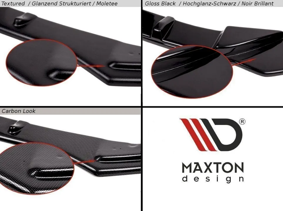 Maxton Design - SIDE SKIRTS DIFFUSERS V.2   FLAPS VOLKSWAGEN GOLF GTI / GTE / GTI CLUBSPORT / R-LINE MK8