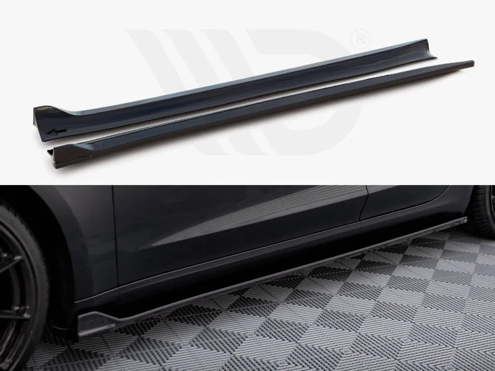 Maxton Design - SIDE SKIRTS DIFFUSERS V.2 TESLA MODEL 3 (2017-2023)