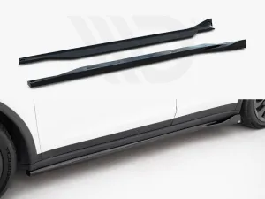 Maxton Design - Side Skirts Diffusers V.2 Tesla Model X Mk1 Facelift