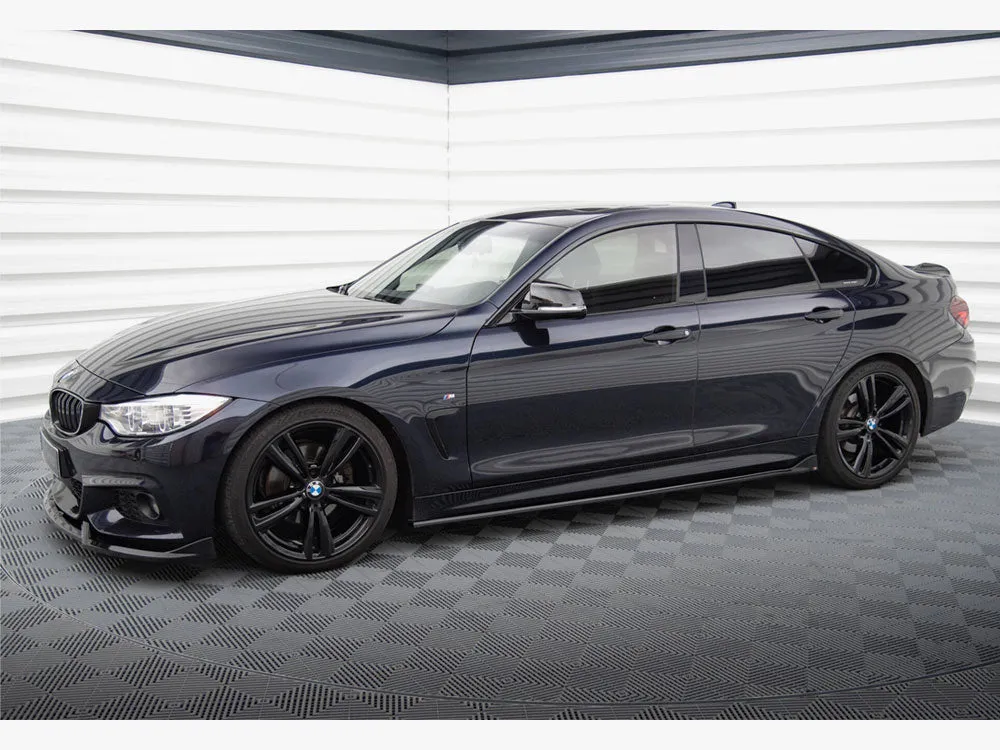 Maxton Design - Side Skirts Diffusers V.3 BMW 4 Coupe / Gran Coupe / Cabrio M-Pack F32 / F36 / F33