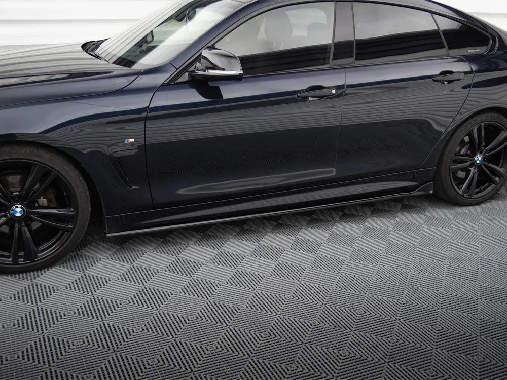 Maxton Design - Side Skirts Diffusers V.3 BMW 4 Coupe / Gran Coupe / Cabrio M-Pack F32 / F36 / F33