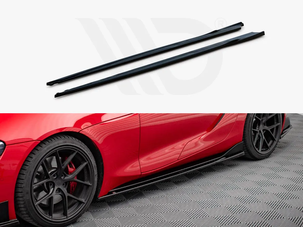 Maxton Design - SIDE SKIRTS DIFFUSERS V.3 TOYOTA SUPRA MK5 (2019-)