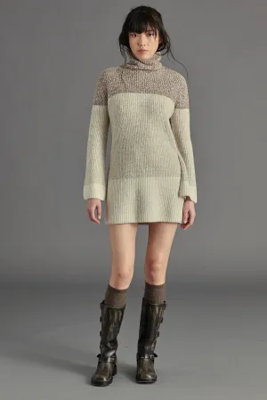 Meghan Sweater Dress Oatmeal