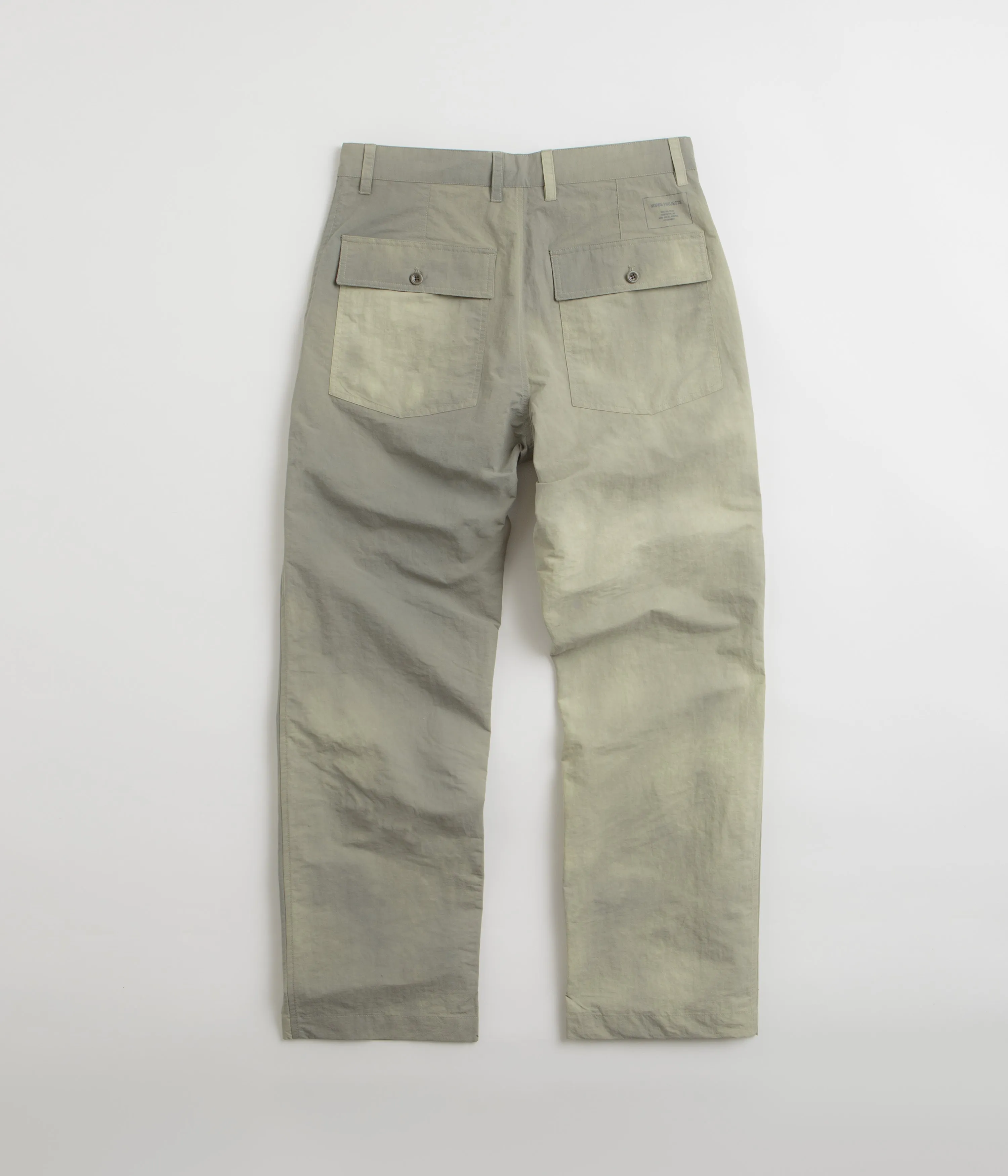 Norse Projects Lukas Relaxed Wave Dye Pants - Clay