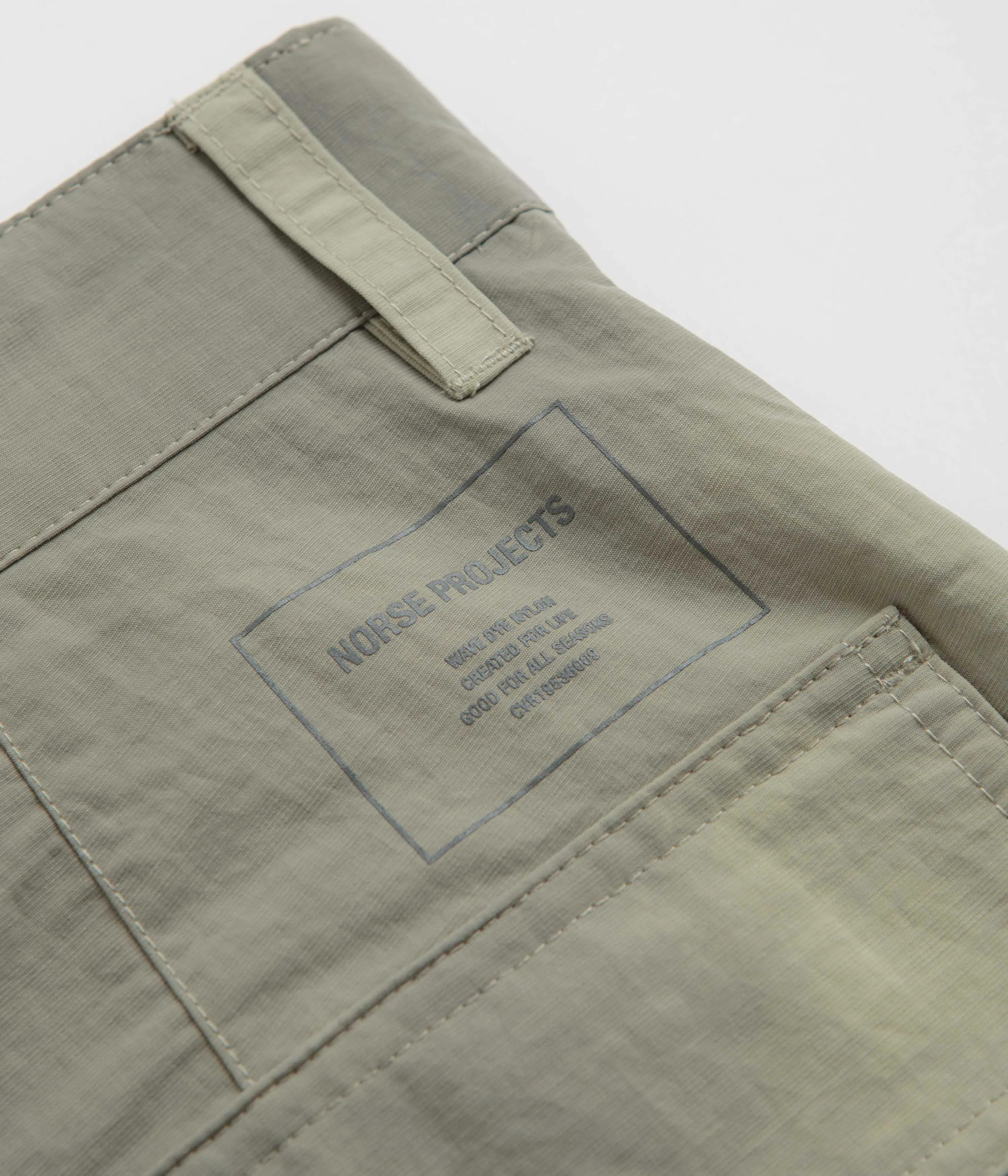 Norse Projects Lukas Relaxed Wave Dye Pants - Clay