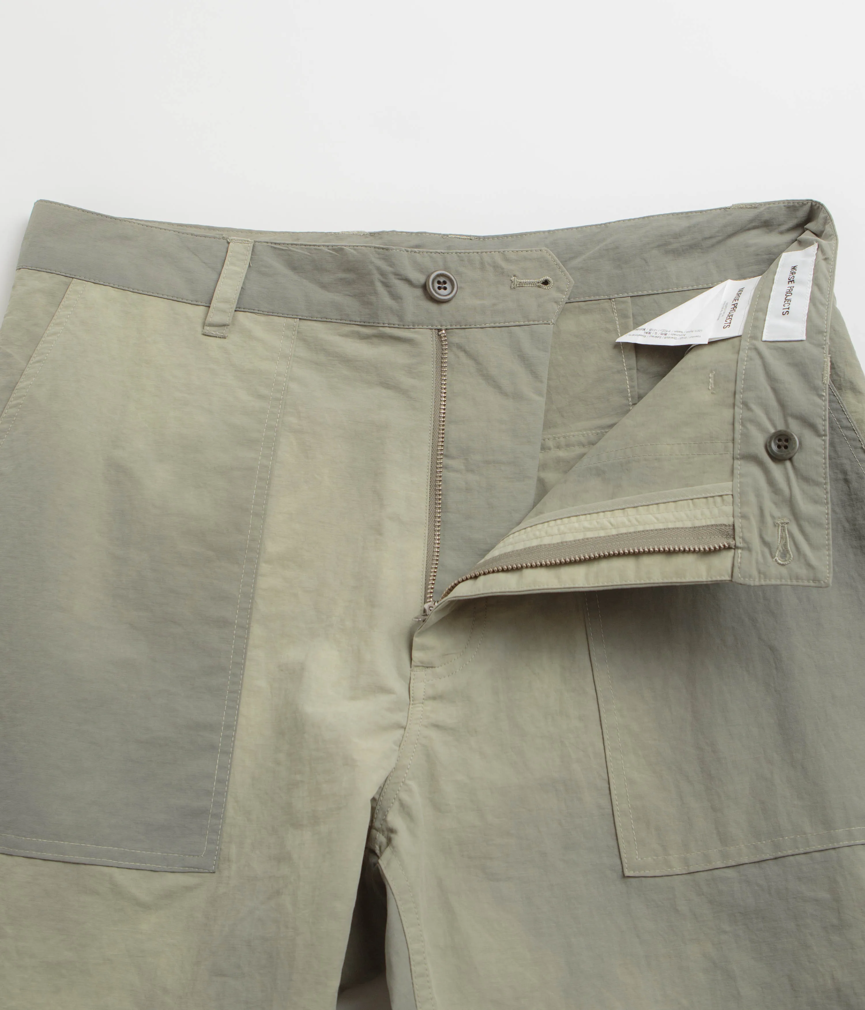 Norse Projects Lukas Relaxed Wave Dye Pants - Clay