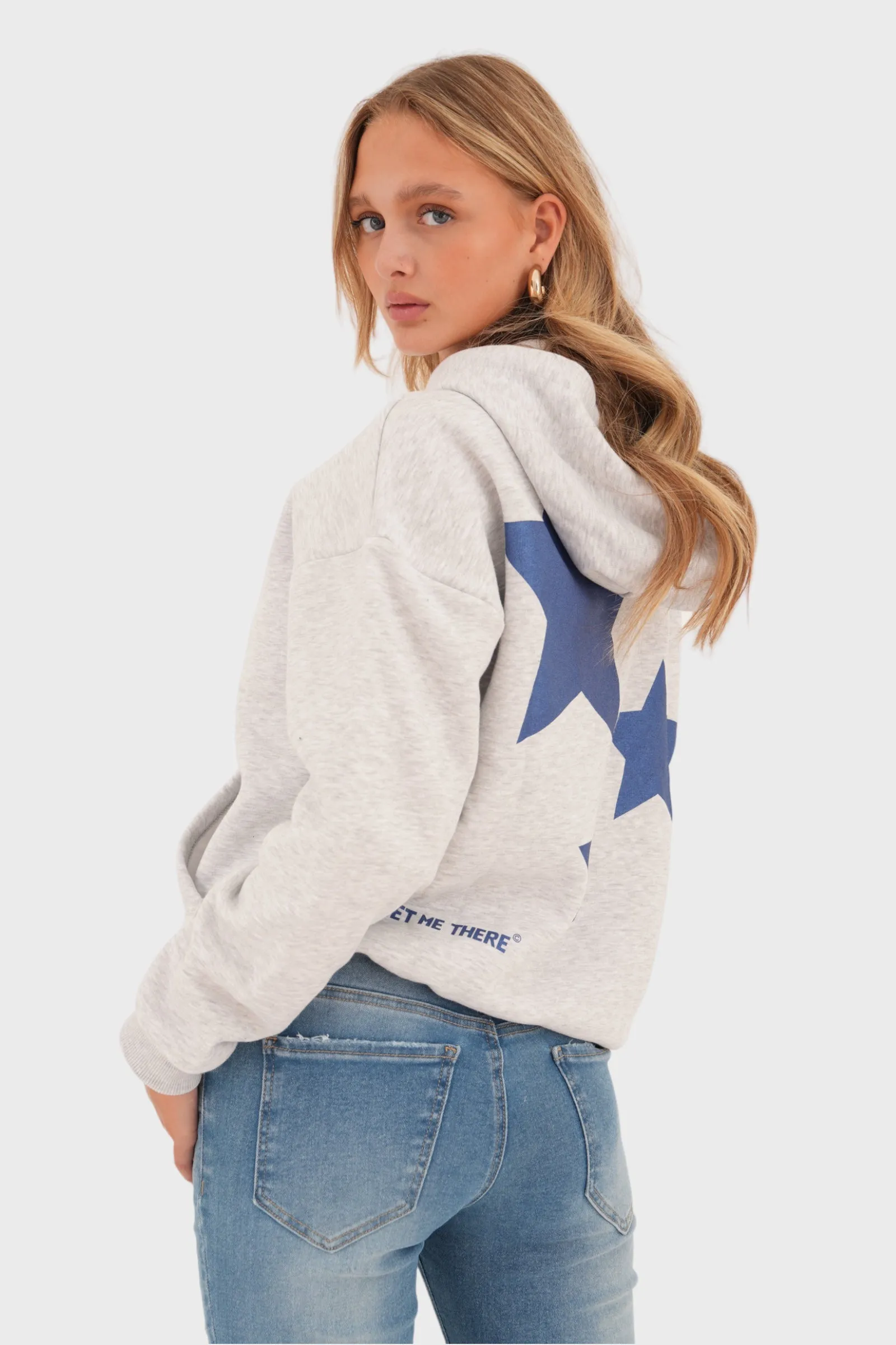 "Stargirl" hoodie grey