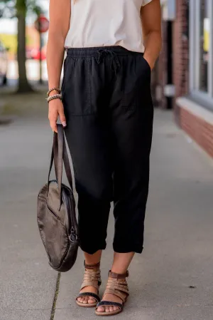 Relaxed Cuffed Bottom Pants