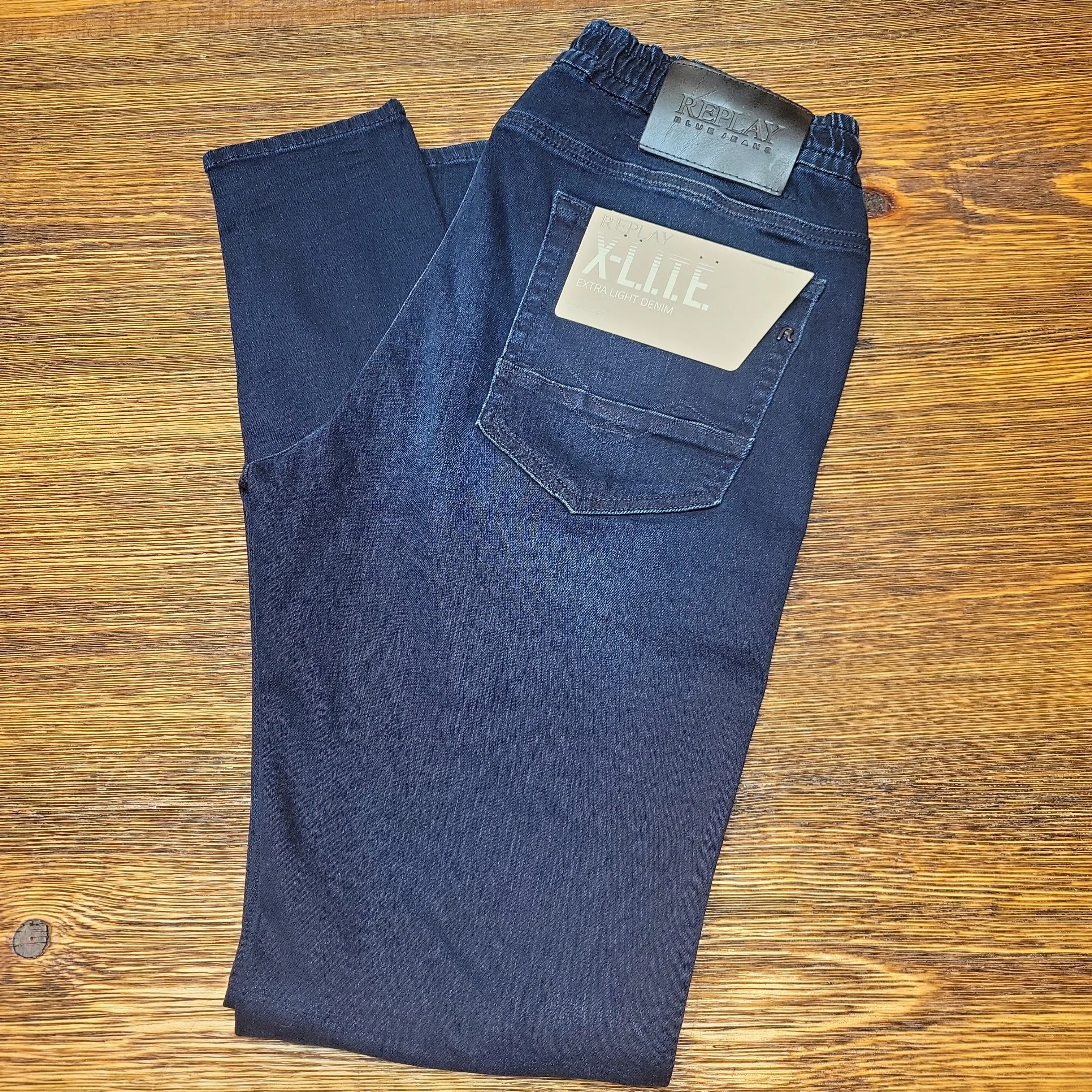 REPLAY Jean jogger slim dark navy