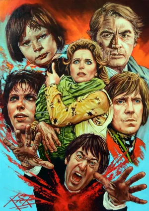 Rick Melton - The Omen - Classic Horror - Art Print