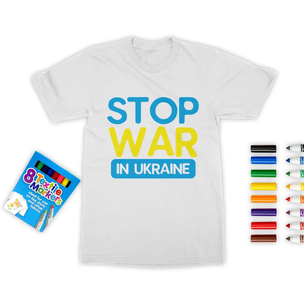 stopwar Colouring T-Shirt